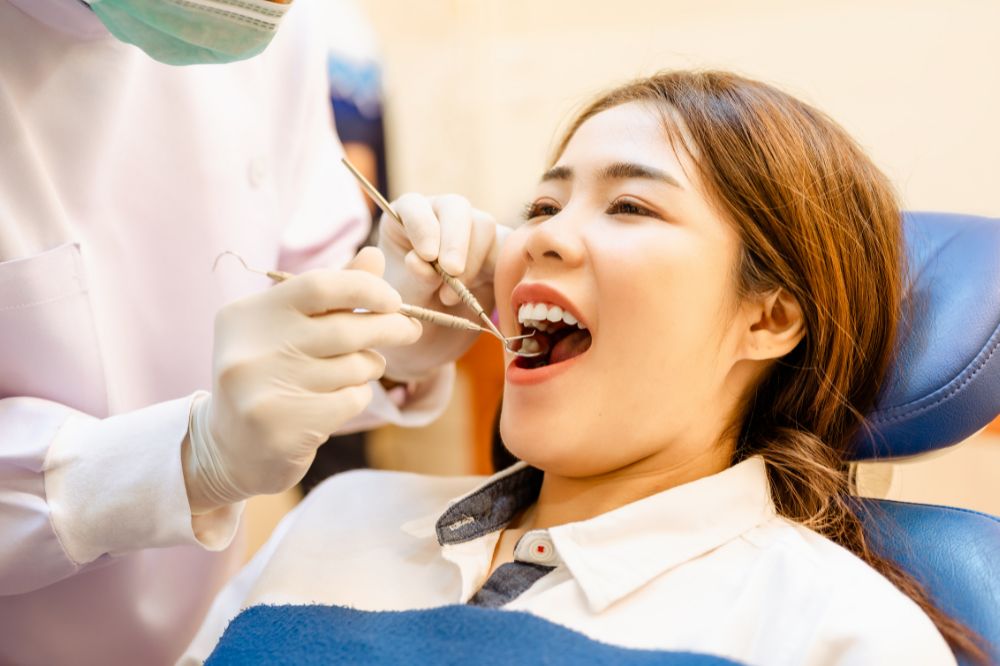 teeth whitening treatment